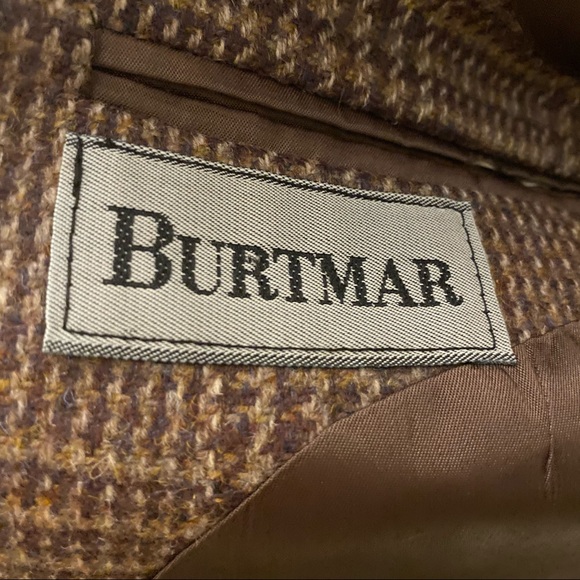 Vintage Wool Houndstooth Blazer - Picture 5 of 7